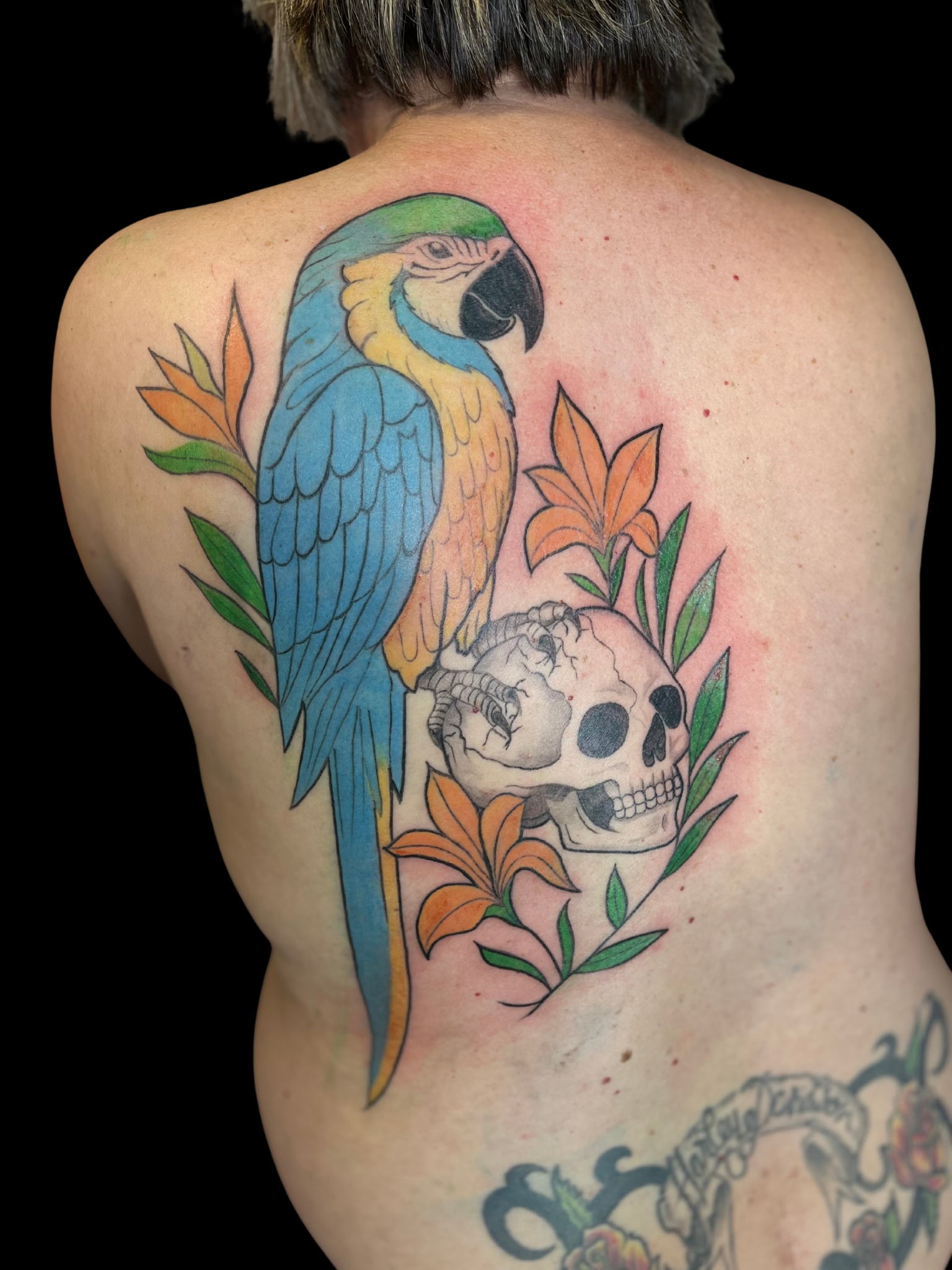 Tatouage réalisé par Akamoa